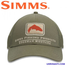 Кепка Simms Trout Icon Trucker Riffle Green